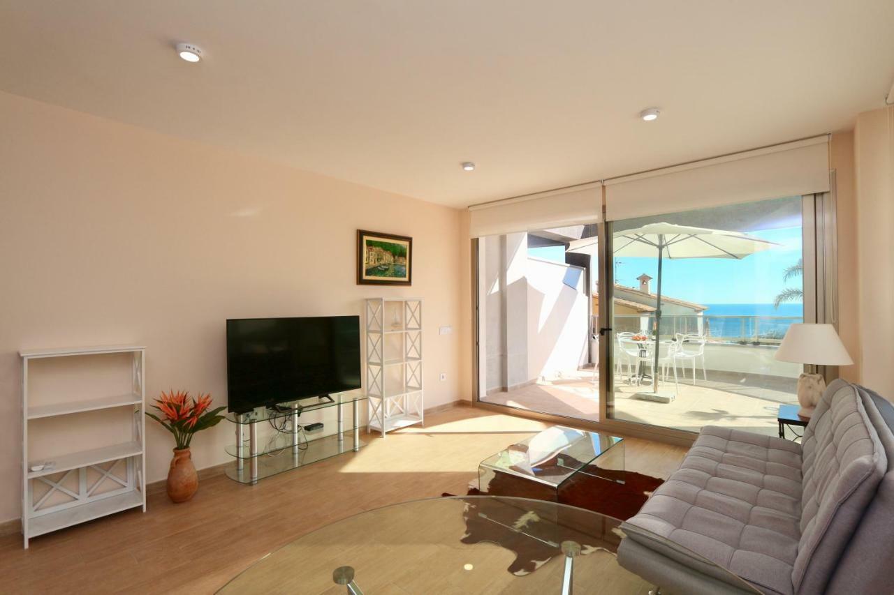 Melior Precioso Y Acogedor Apartamento En Primera Linea Calpe Exterior foto